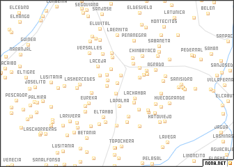 map of Loma La Pelota